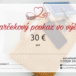 Darčekové poukazy